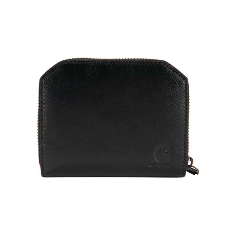Carhartt  Black Leather Hybrid Wallet