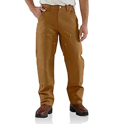 Carhartt LOOSE FIT FIRM DUCK DOUBLE-FRONT UTILITY WORK PANT - front