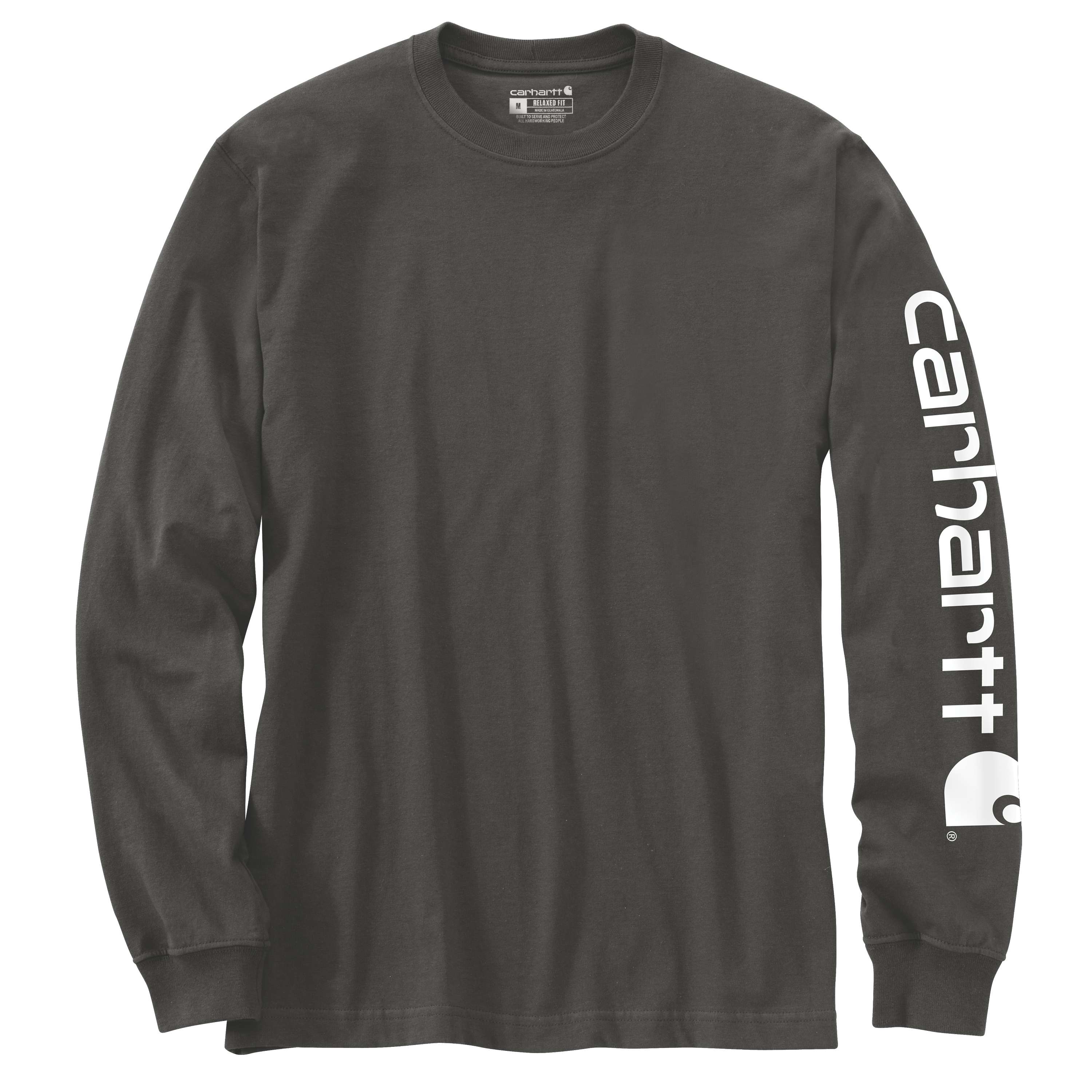 Additional thumbnail 1 of Relaxed Fit Heavyweight Long-Sleeve Logo Sleeve Graphic T-Shirt