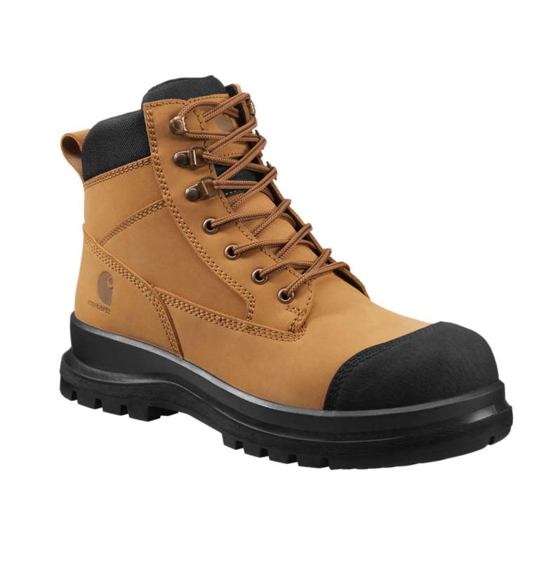 Carhartt  Wheat Detroit Rugged Flex™ S3 6 Inch Zip Safety Boot