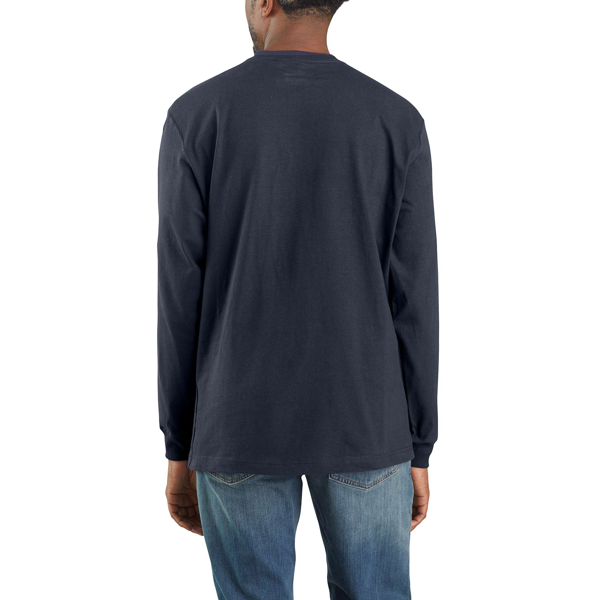 Additional thumbnail 2 of Loose Fit Heavyweight Long-Sleeve Pocket T-Shirt