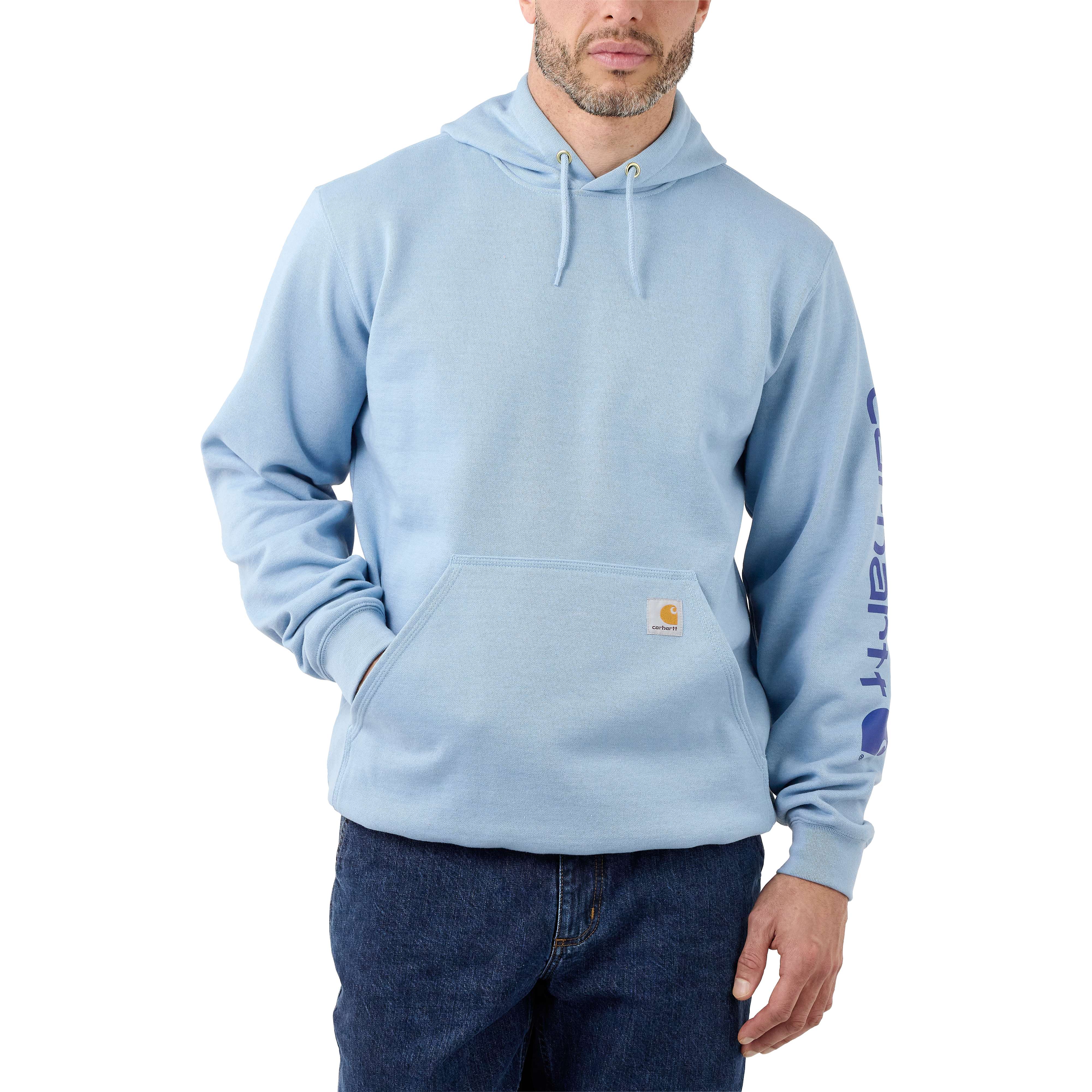 Blue carhartt outlet sweatshirt