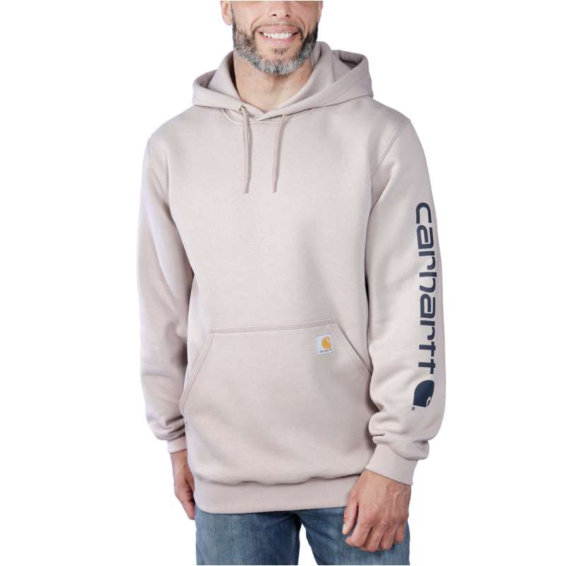 Carhartt  Mink Loose Fit Midweight Logo Sleeve Graphic Sweatshirt