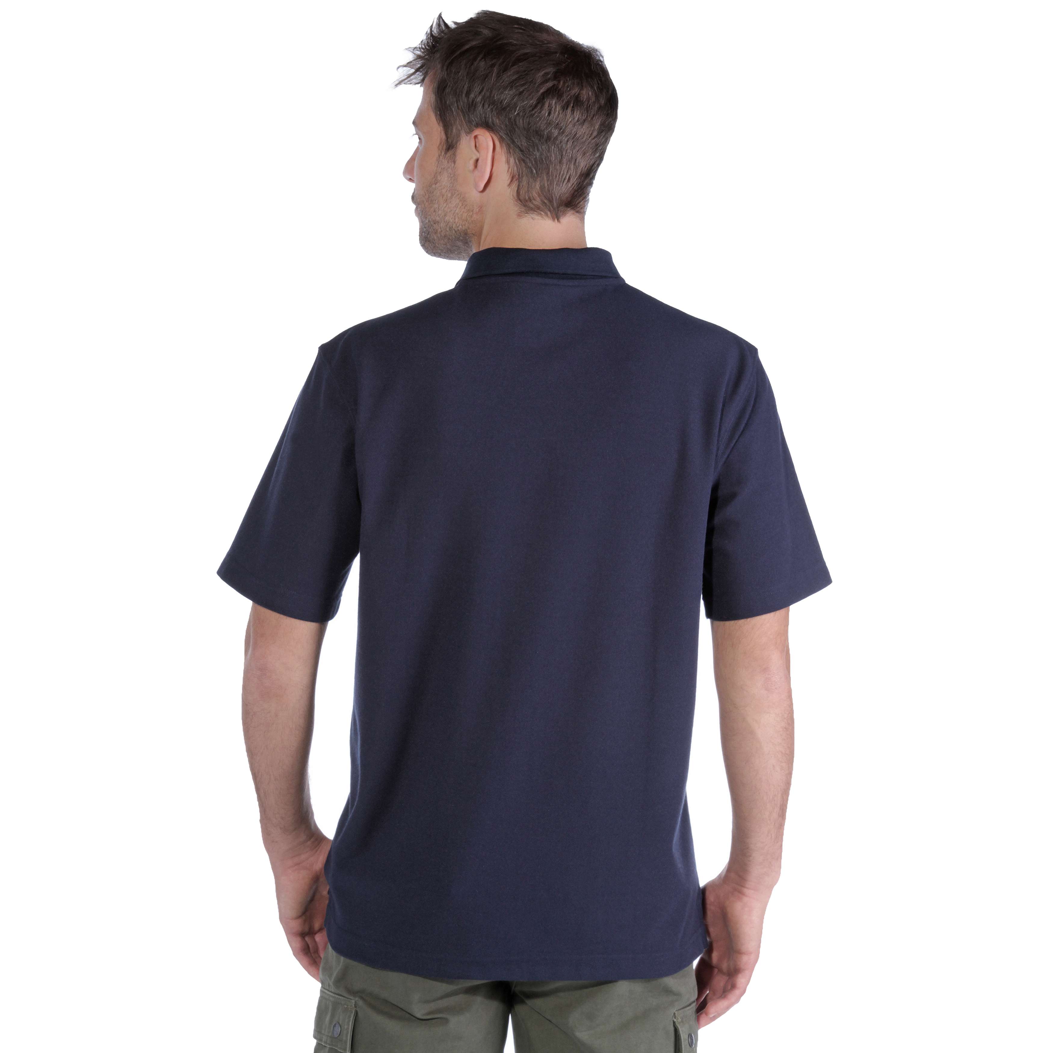 Additional thumbnail 2 of Loose Fit Midweight Short-Sleeve Pocket Polo