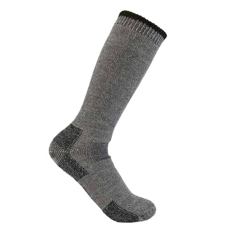 Carhartt  Heather Gray Heavyweight Wool Blend Boot Sock