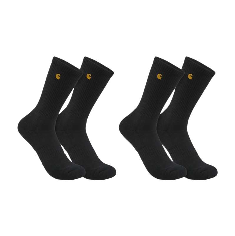 Carhartt  Black Carhartt Force™ Midweight Crew Sock 2 Pack