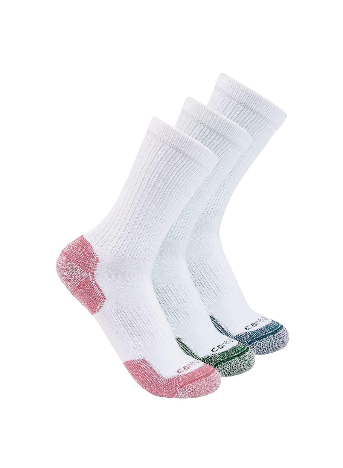 Carhartt Midweight Crew-Socken aus einer Baumwollmischung, 3er Pack