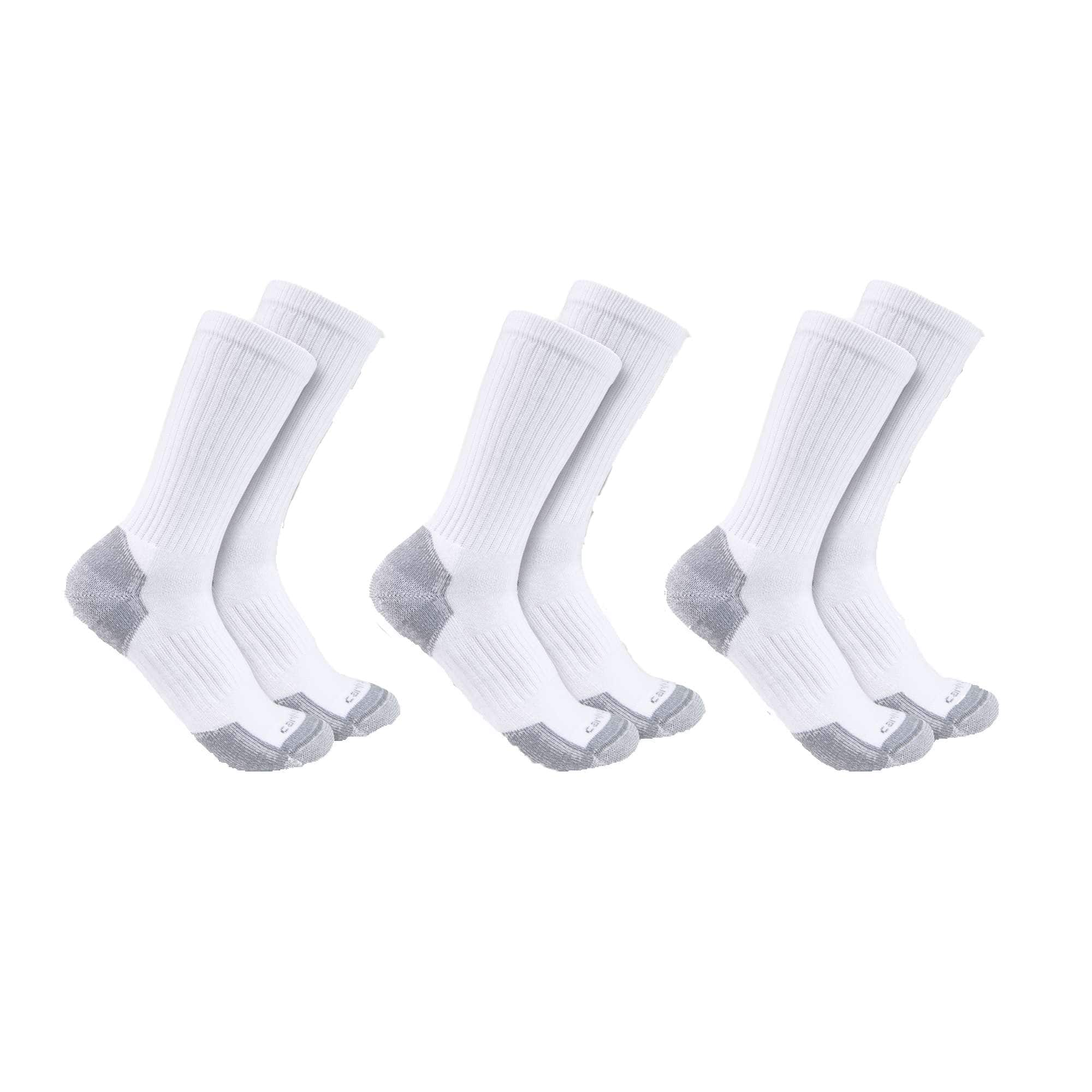 Carhartt Midweight Cotton Blend Crew Sock 3 Pairs