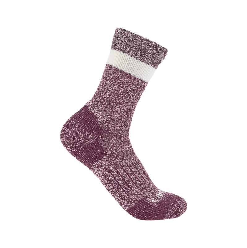 Carhartt  Blush Pink Heather Midweight Crew Sock