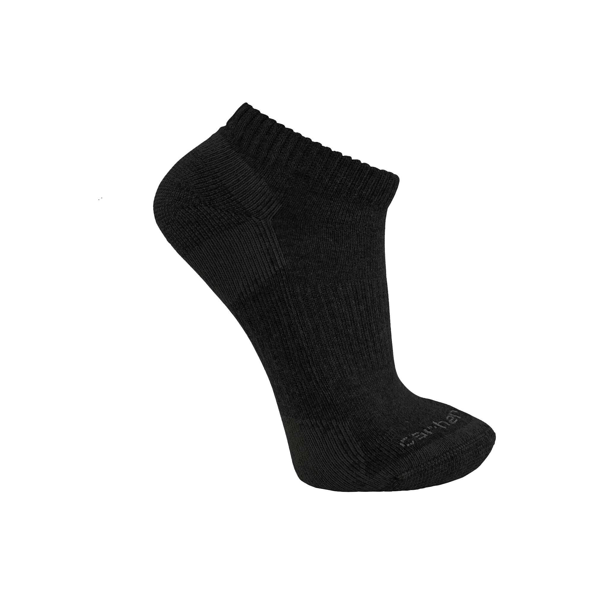 S Chausettes - midweight cotton blend low cut sock 3 pairs - Noir - L - Carhartt - Modalova