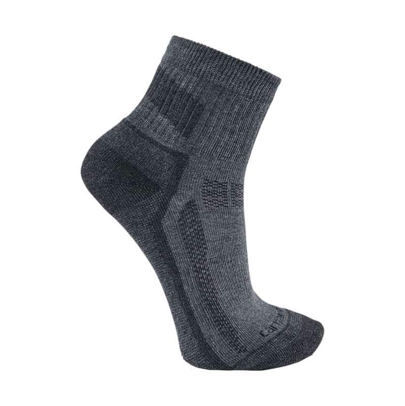 Carhartt  Charcoal Carhartt Force™ Midweight Quarter Sock 3 Pairs