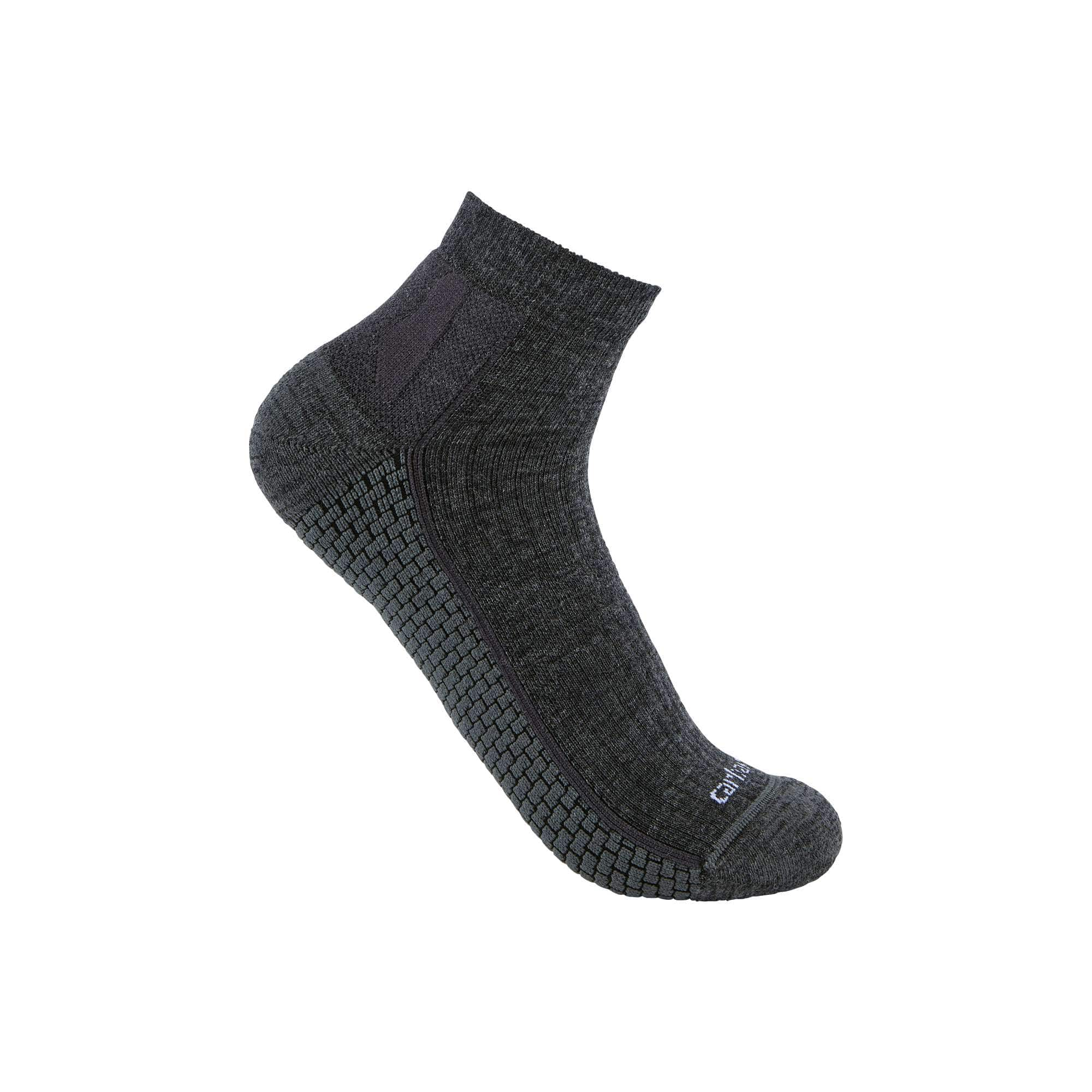 Additional thumbnail 1 of Force Grid Midweight Synthetic-Merino Wool Blend Quarter Sock