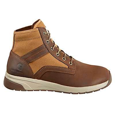 Carhartt Men's Brown Leather and Nylon FORCE 5-Inch Lightweight Sneaker Boot So