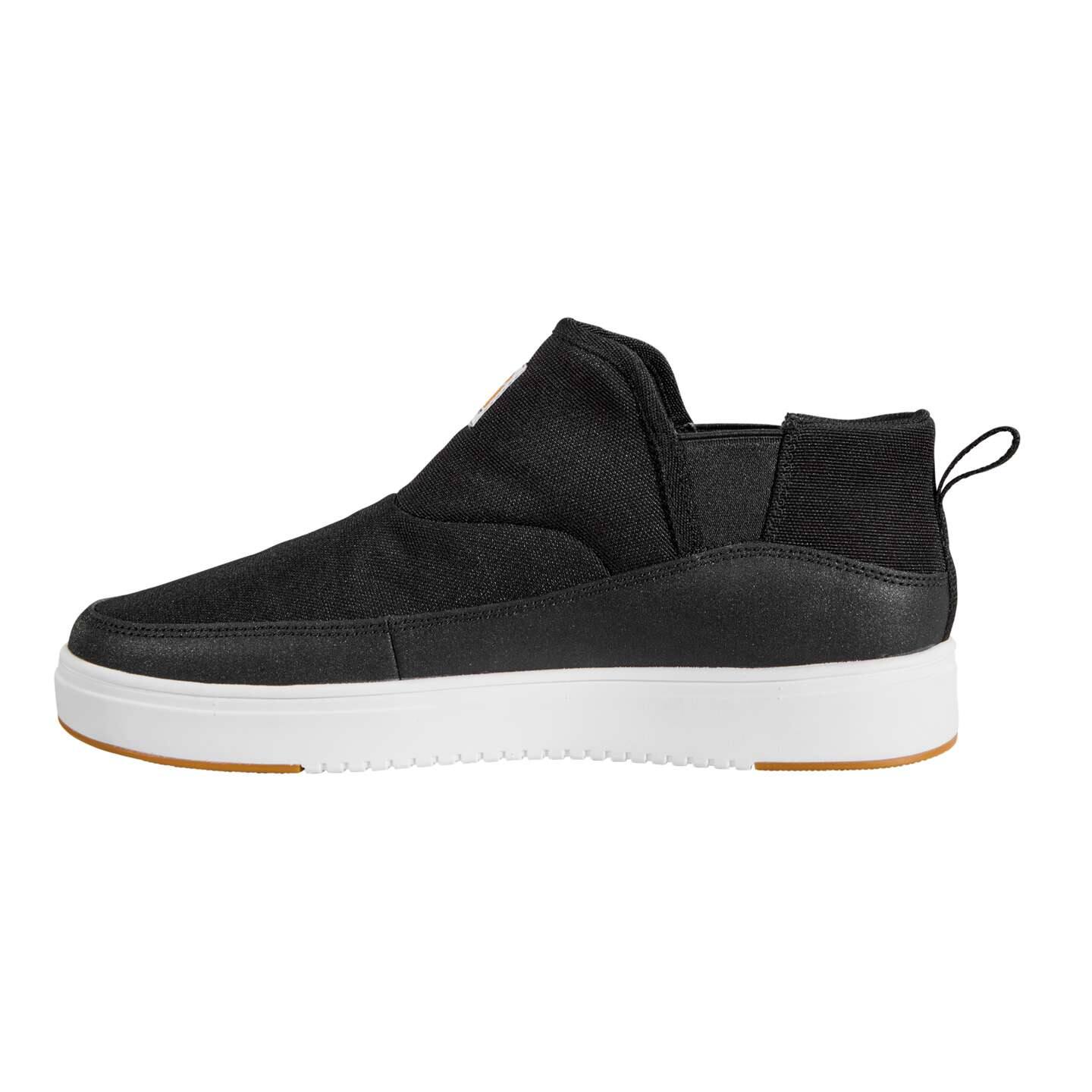 Мужские кроссовки Carhartt Detroit Canvas Mid Slip On, цвет: Чёрный — фото 3
