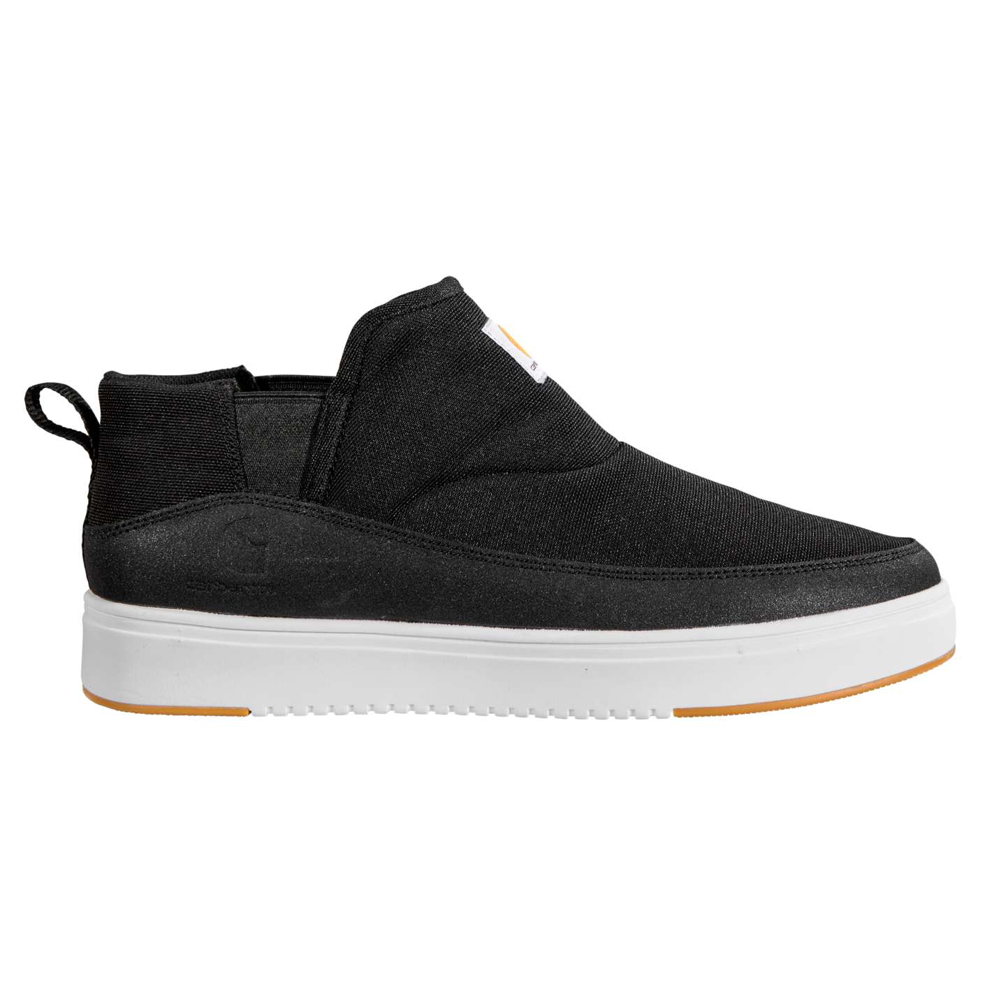 Мужские кроссовки Carhartt Detroit Canvas Mid Slip On, цвет: Чёрный — фото 2