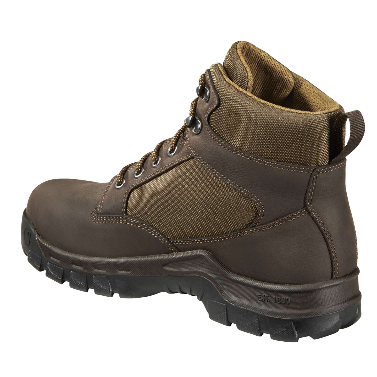 Мужские ботинки Carhartt Rugged Flex 6" Waterproof Soft Toe Work, цвет: Тёмный коричневый — фото 3