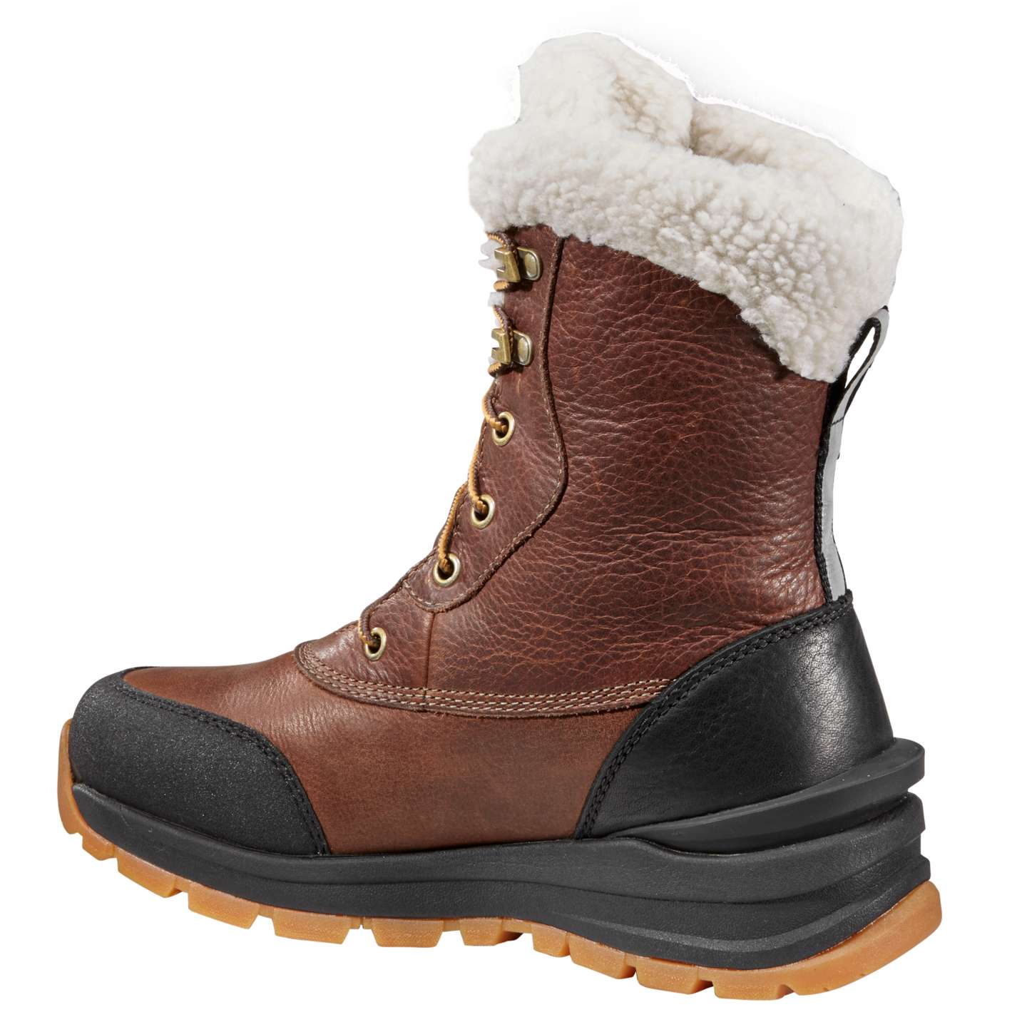 Женские ботинки Carhartt Pellston Waterproof Insulated Winter Boot, цвет: Минеральный красный — фото 4