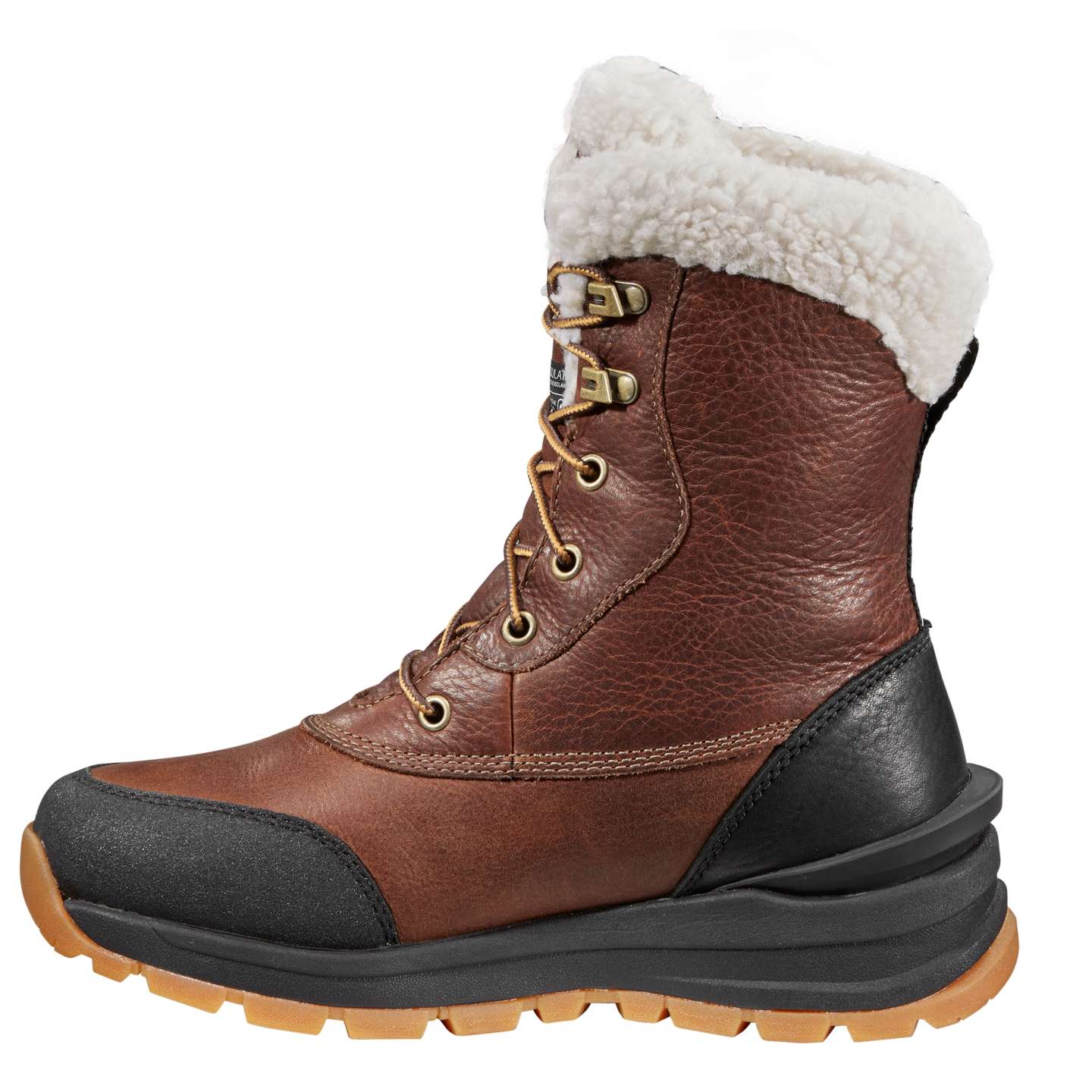 Женские ботинки Carhartt Pellston Waterproof Insulated Winter Boot, цвет: Минеральный красный — фото 7