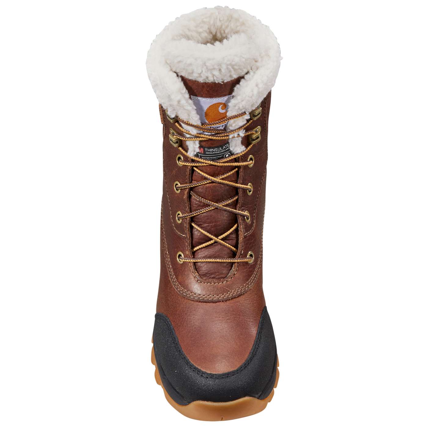 Женские ботинки Carhartt Pellston Waterproof Insulated Winter Boot, цвет: Минеральный красный — фото 3