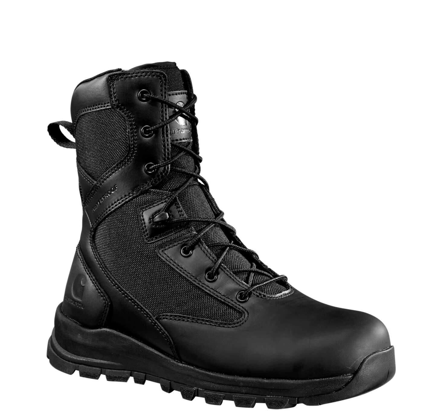 Мужские ботинки Carhartt Gilmore Waterproof 8" Side Zip Nano Toe, цвет: Чёрный — фото 2