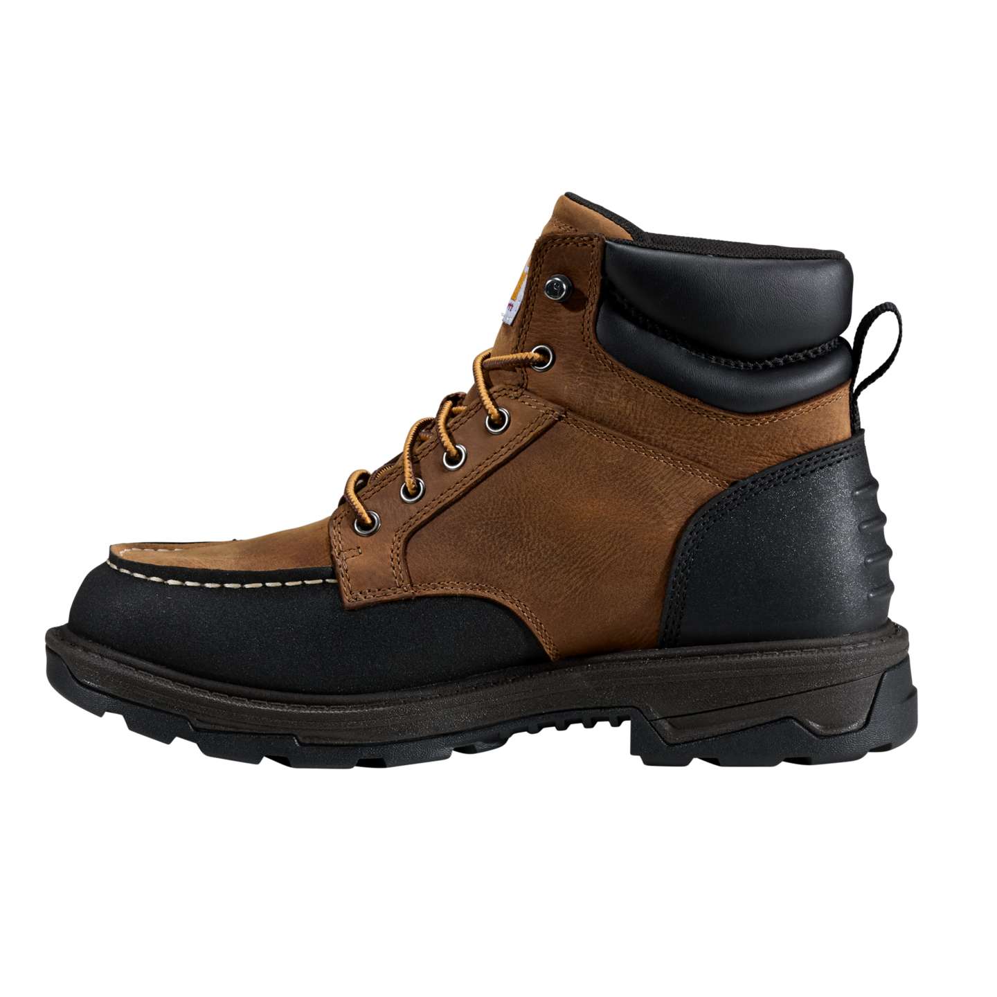Мужские ботинки Carhartt Hamilton 6" Waterproof Moc Toe Work, цвет: Коричневый рыжевато-коричневый — фото 3