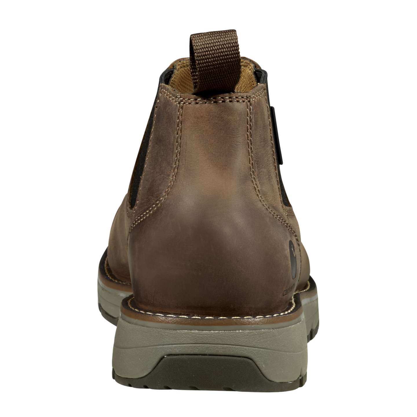 Мужские ботинки Carhartt Millbrook Water Resistant 4" Soft Toe Romeo Wedge Boot, цвет: Тёмный коричневый — фото 5