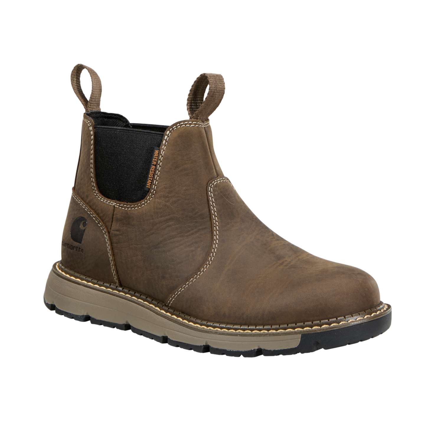 Женские ботинки Carhartt Millbrook Water Resistant Romeo Wedge Boot, цвет: Тёмный коричневый — фото 1