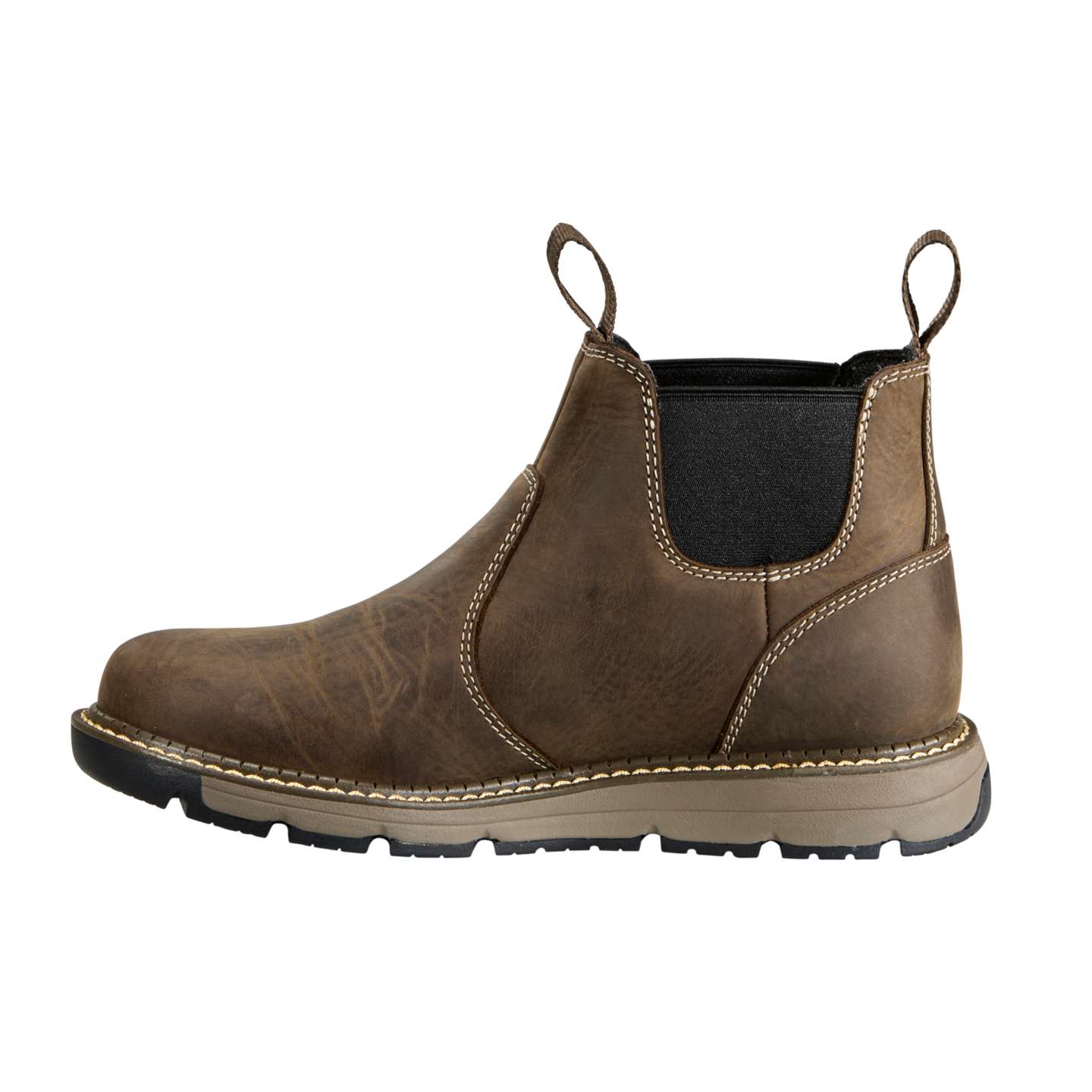 Женские ботинки Carhartt Millbrook Water Resistant Romeo Wedge Boot, цвет: Тёмный коричневый — фото 3