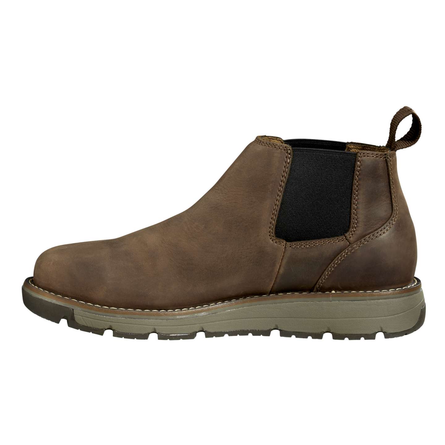 Мужские ботинки Carhartt Millbrook Water Resistant Romeo Steel Toe Wedge Boot, цвет: Тёмный коричневый — фото 4