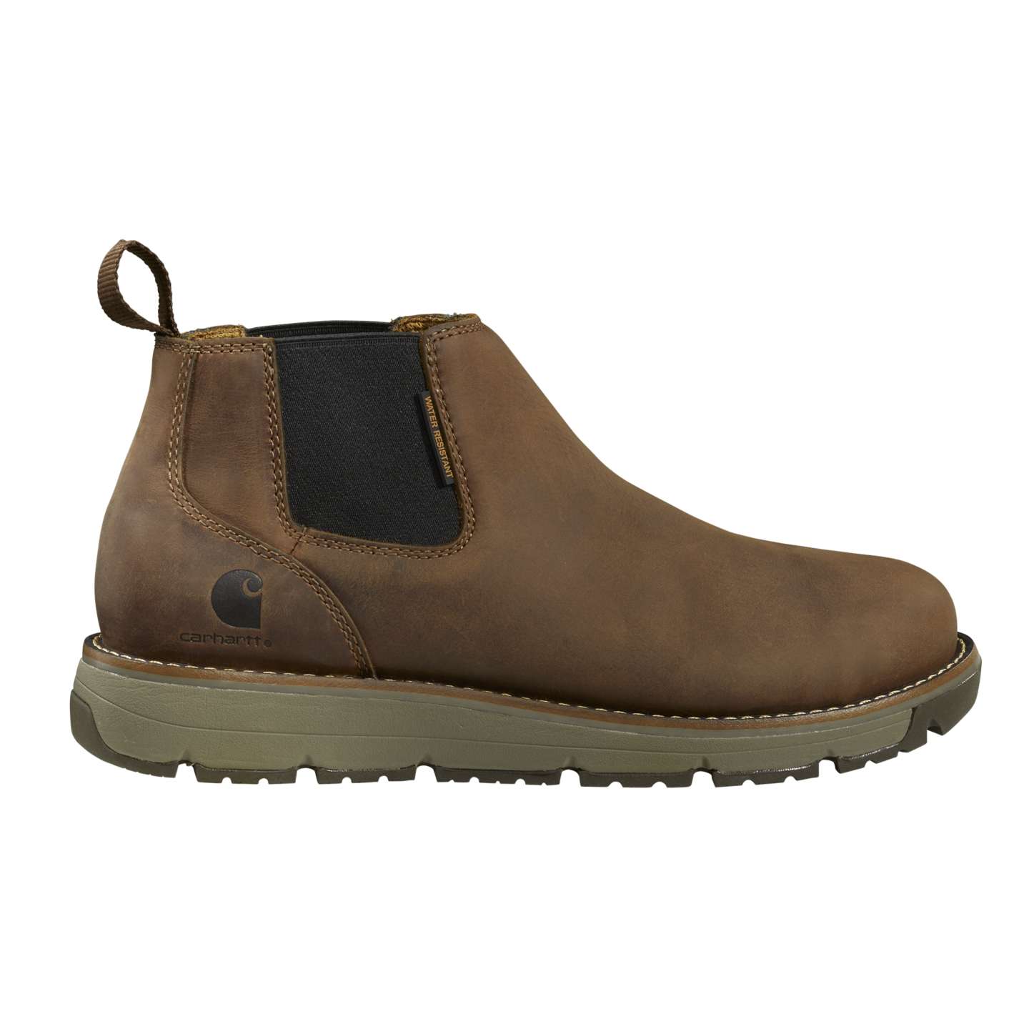 Мужские ботинки Carhartt Millbrook Water Resistant Romeo Steel Toe Wedge Boot, цвет: Тёмный коричневый — фото 2