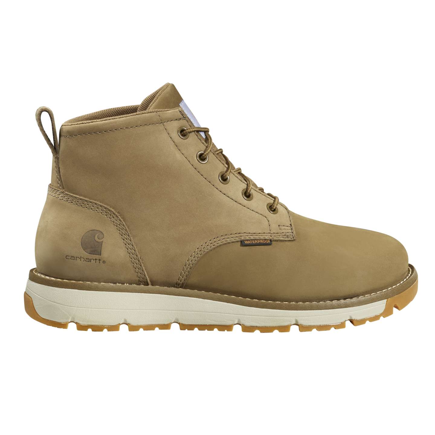Мужские ботинки Carhartt Millbrook Waterproof Wedge Boot, цвет: Хаки — фото 2