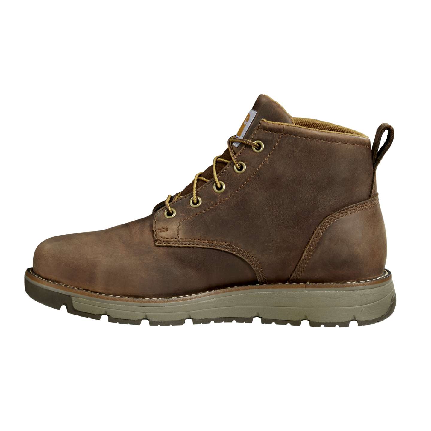 Мужские ботинки Carhartt Millbrook Waterproof Wedge, цвет: Тёмный коричневый — фото 4