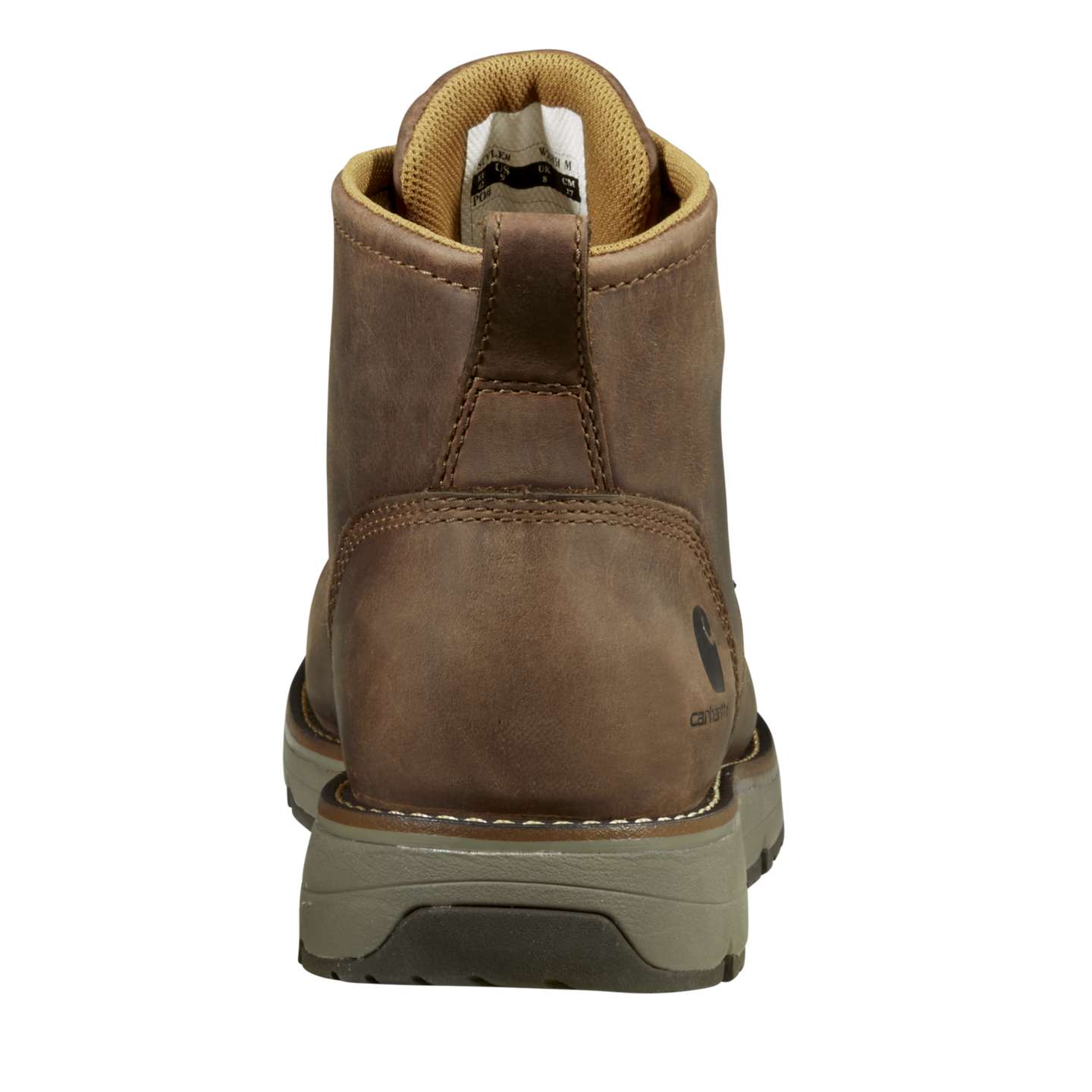 Мужские ботинки Carhartt Millbrook Waterproof Wedge, цвет: Тёмный коричневый — фото 5