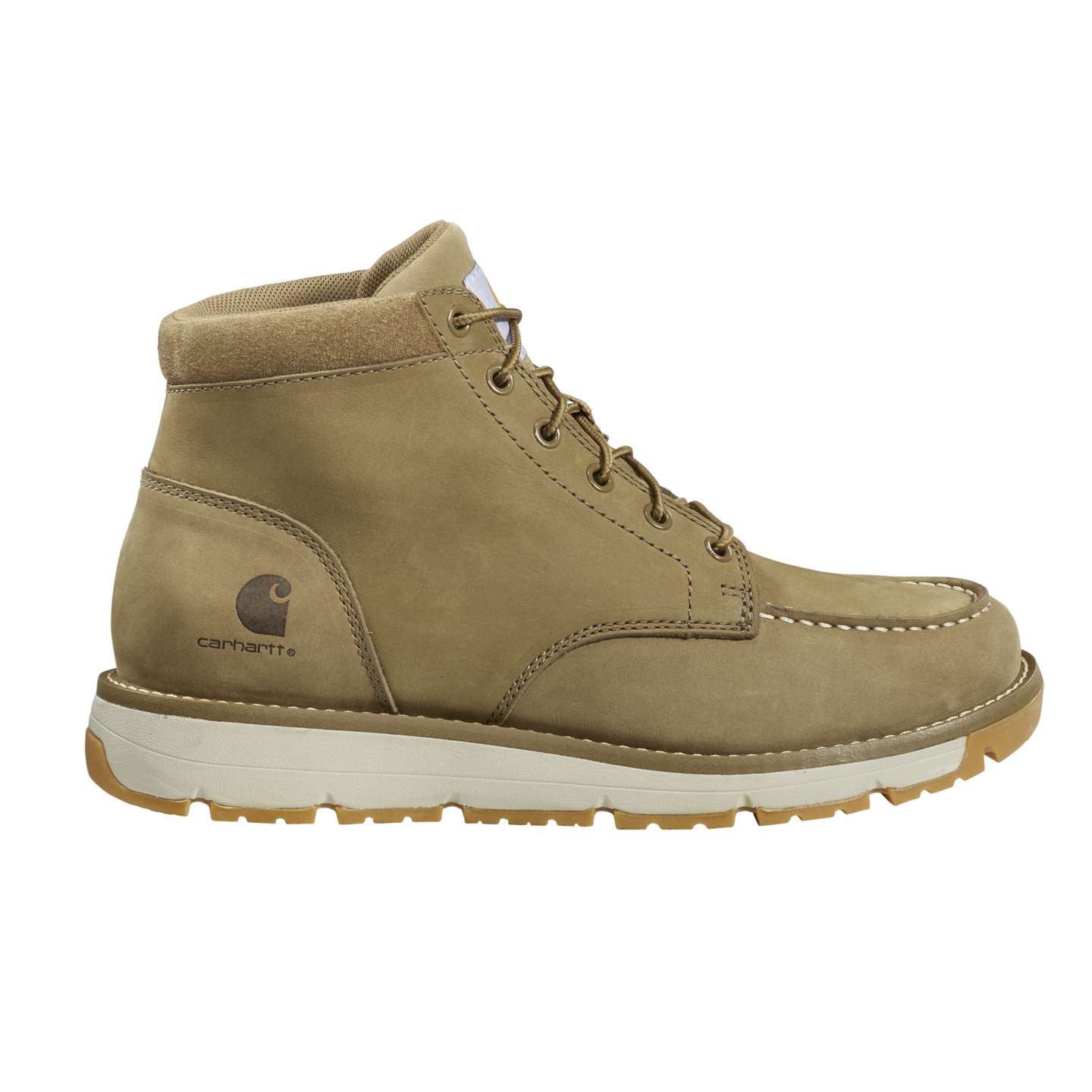 Мужские ботинки Carhartt Millbrook Moc Toe Wedge Boot, цвет: Хаки — фото 2
