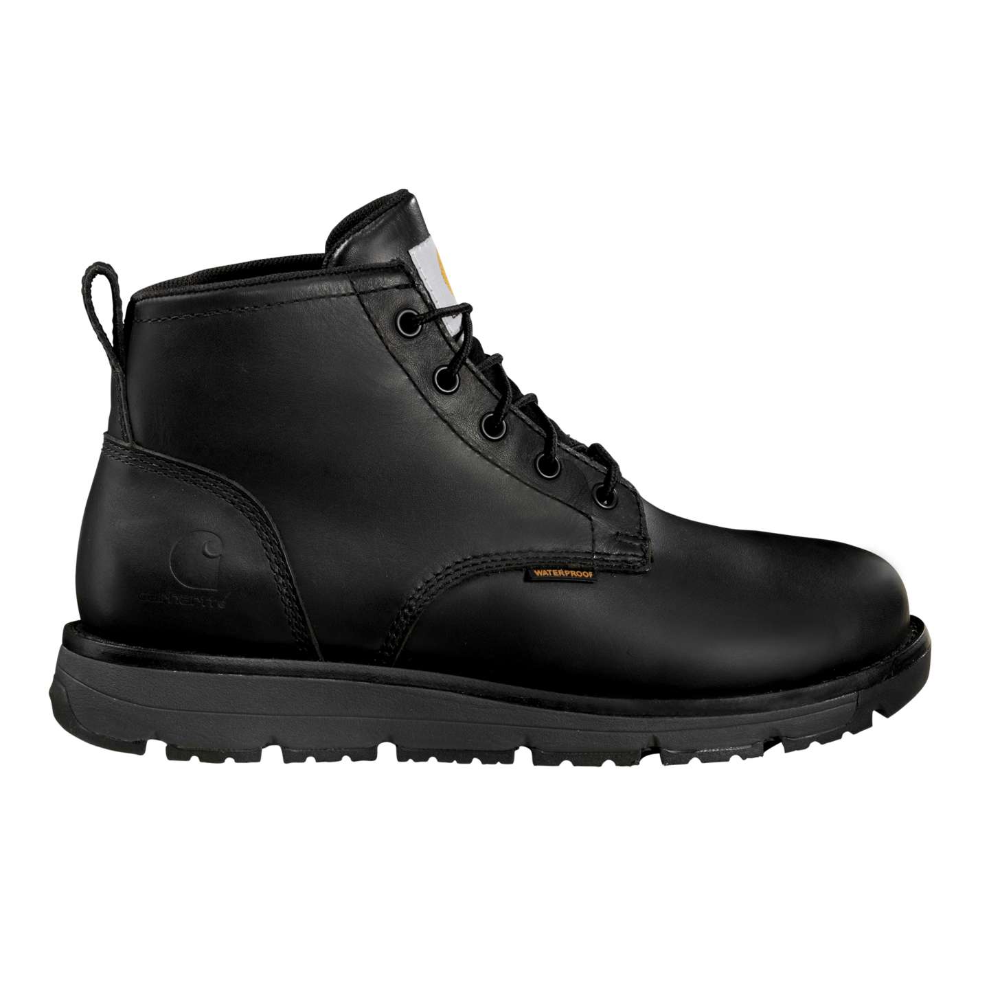 Мужские ботинки Carhartt Millbrook Waterproof Steel Toe Wedge Boot, цвет: Чёрный — фото 2