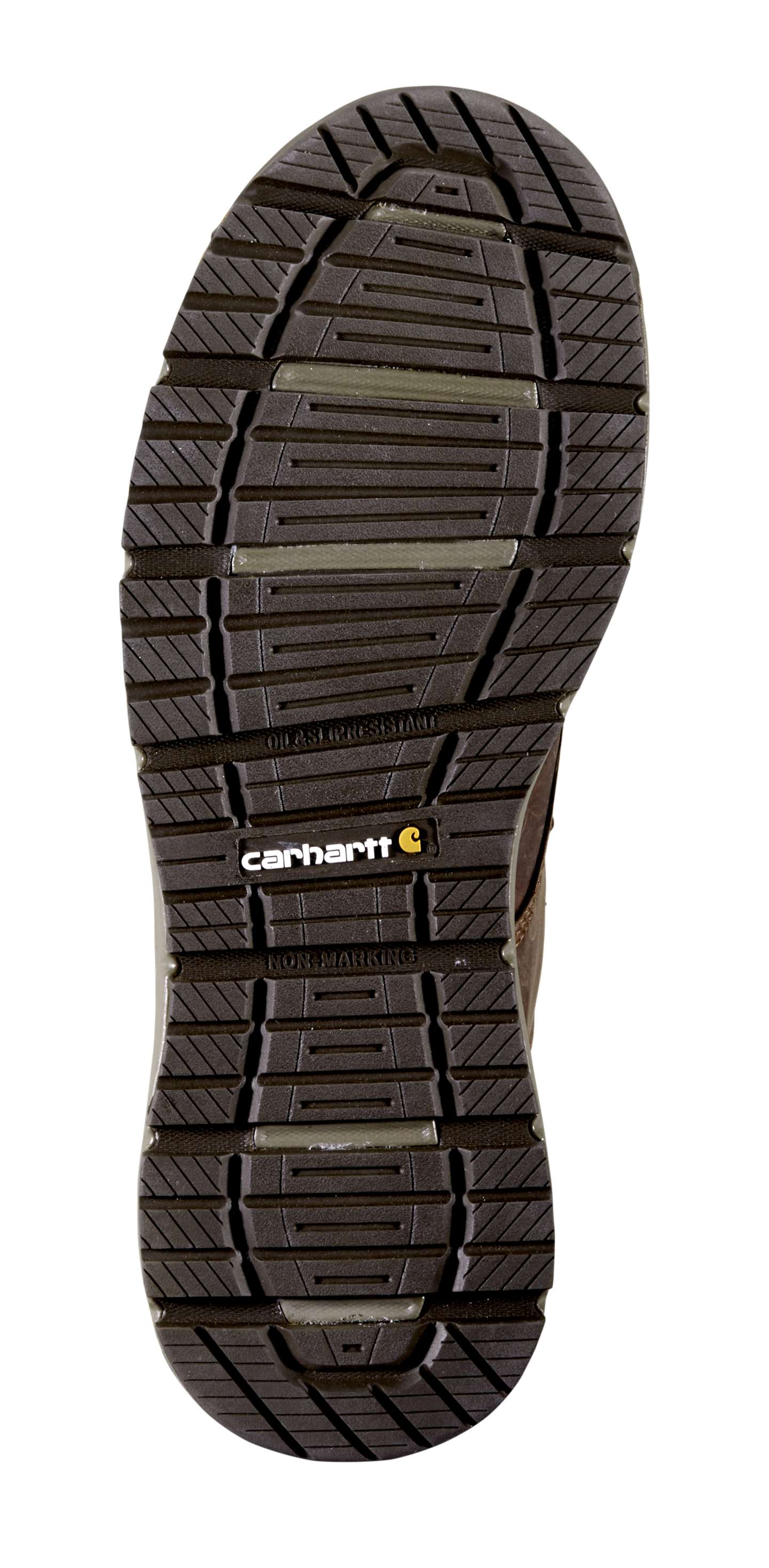 Мужские ботинки Carhartt Millbrook Steel Toe Moc Wedge Boot, цвет: Тёмный коричневый — фото 7