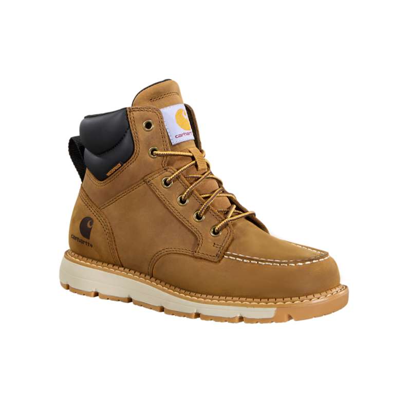 Carhartt  Light Brown Women's Millbrook 6" Waterproof Wedge Boot