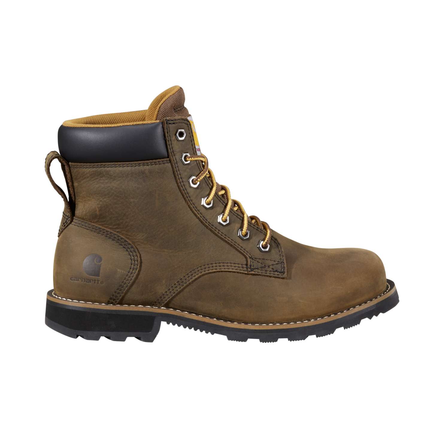 Мужские ботинки Carhartt Frontier 6" Water Resistant, цвет: Тёмный коричневый — фото 2