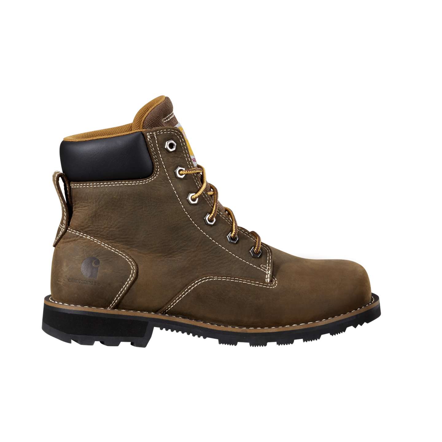 Женские ботинки Carhartt Frontier 6" Water Resistant Steel Toe Boot, цвет: Тёмный коричневый — фото 2