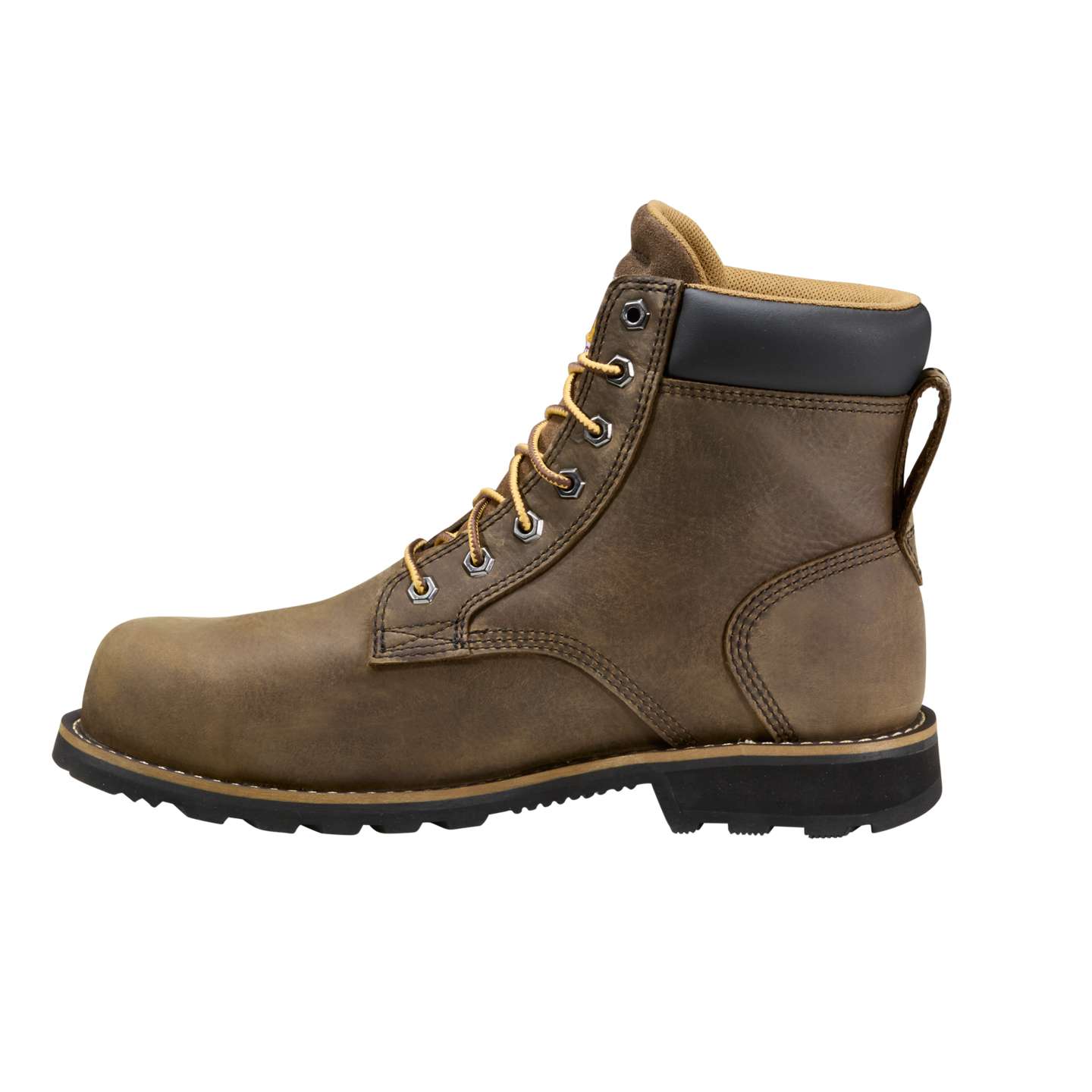 Мужские ботинки Carhartt Frontier 6" Water Resistant Composite Toe Boot, цвет: Тёмный коричневый — фото 3