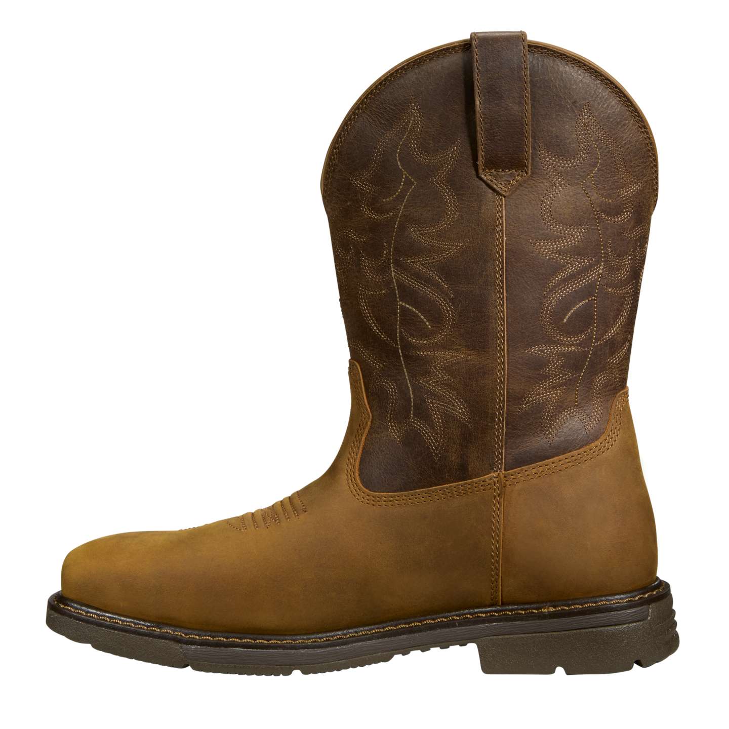 Мужские ботинки Carhartt Montana Wellington водонепроницаемые 11 дюймов, цвет: Светлый коричневый — фото 3