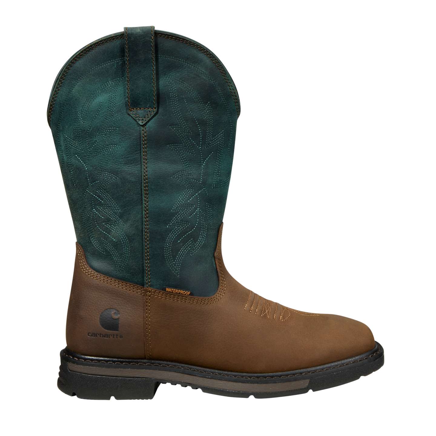Женские резиновые сапоги Carhartt Montana 11 водонепроницаемые, цвет: Тёмный бирюзовый — фото 2