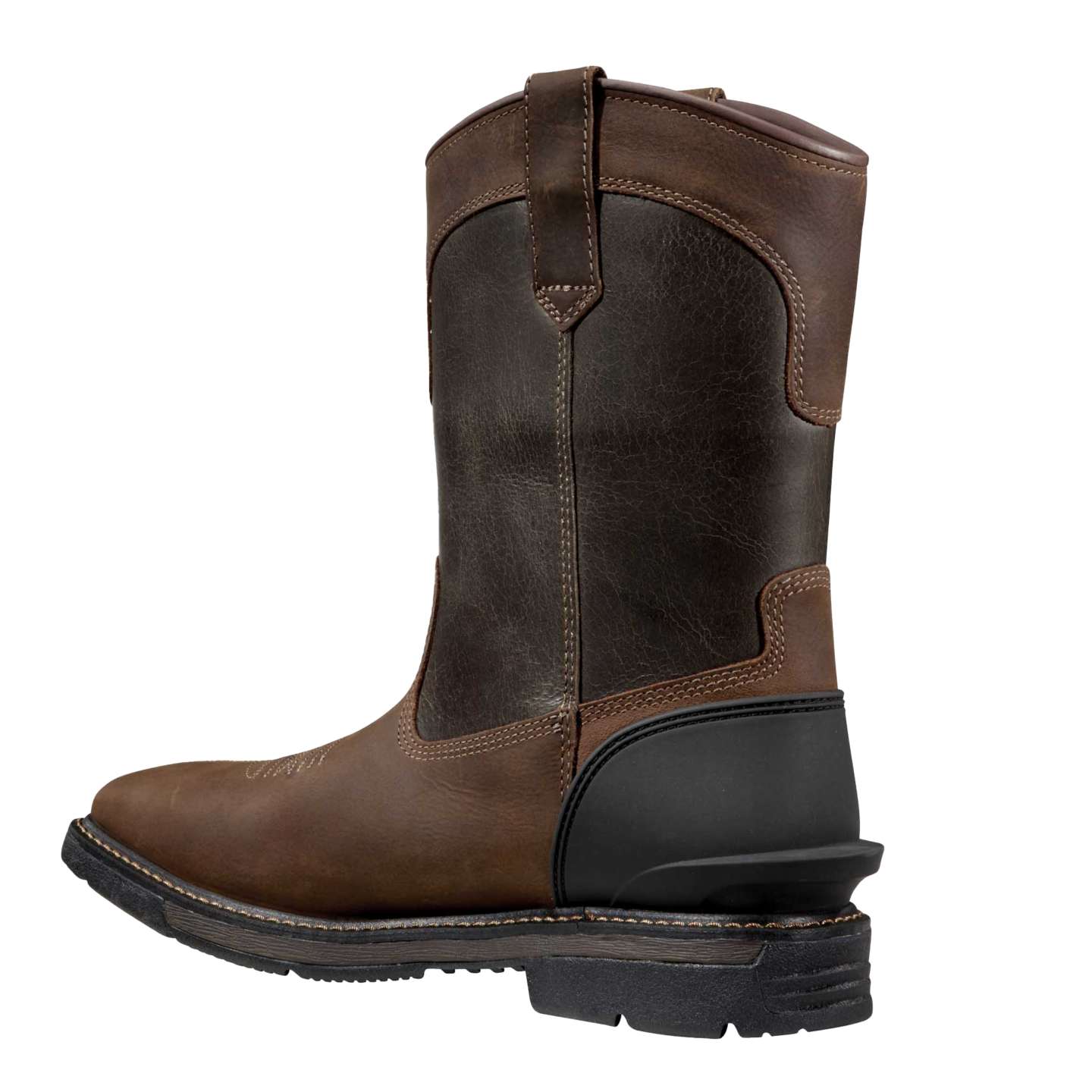 Мужские ботинки Carhartt Montana водонепроницаемые с квадратным носком, цвет: Тёмный коричневый — фото 3