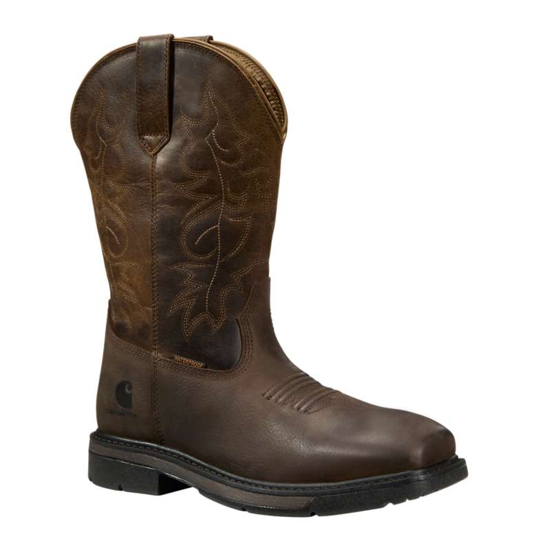 Carhartt  Dark Brown Women's Montana 11" Waterproof Nano Square Toe Wellington