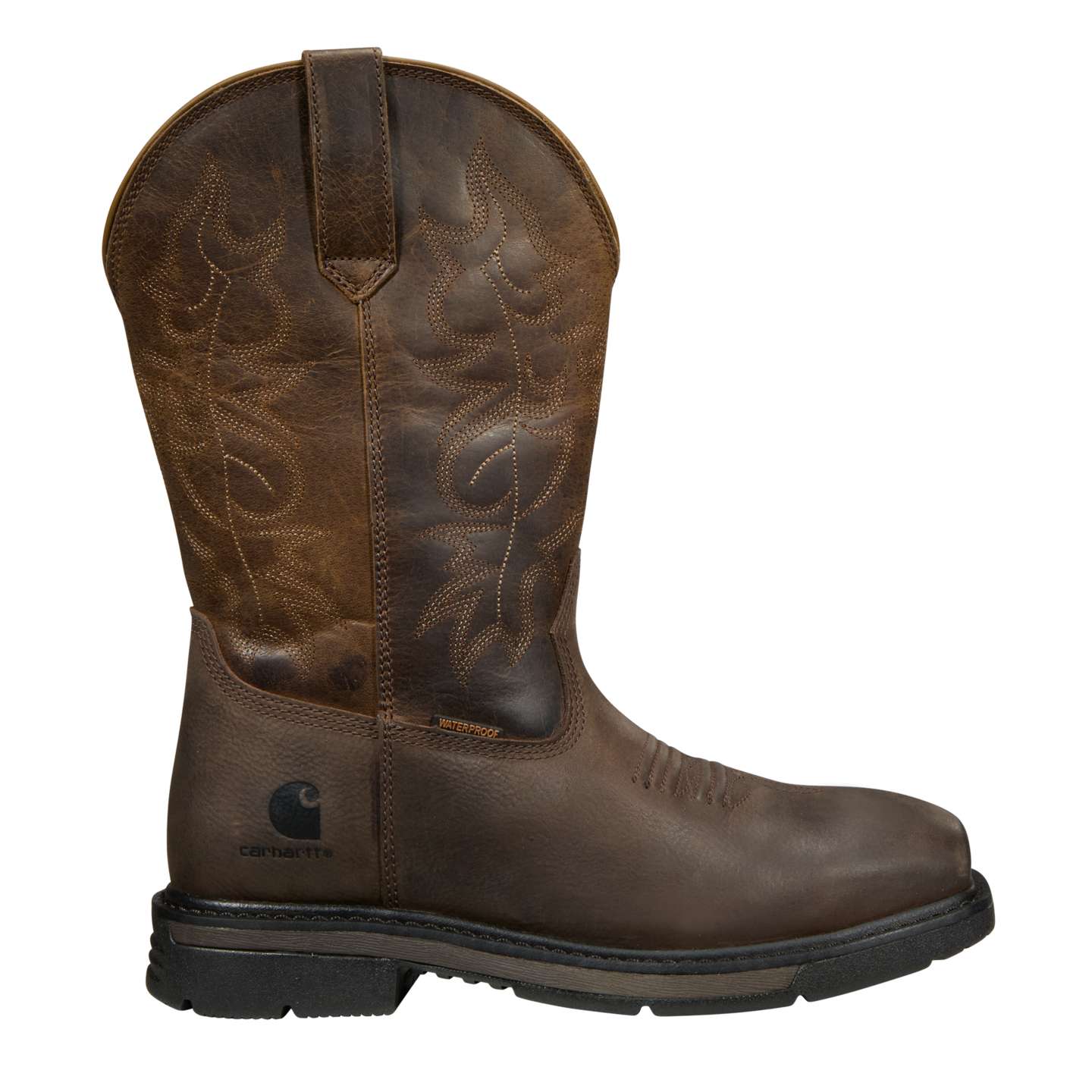 Женские водонепроницаемые ботинки Carhartt Montana Wellington, цвет: Тёмный коричневый — фото 2