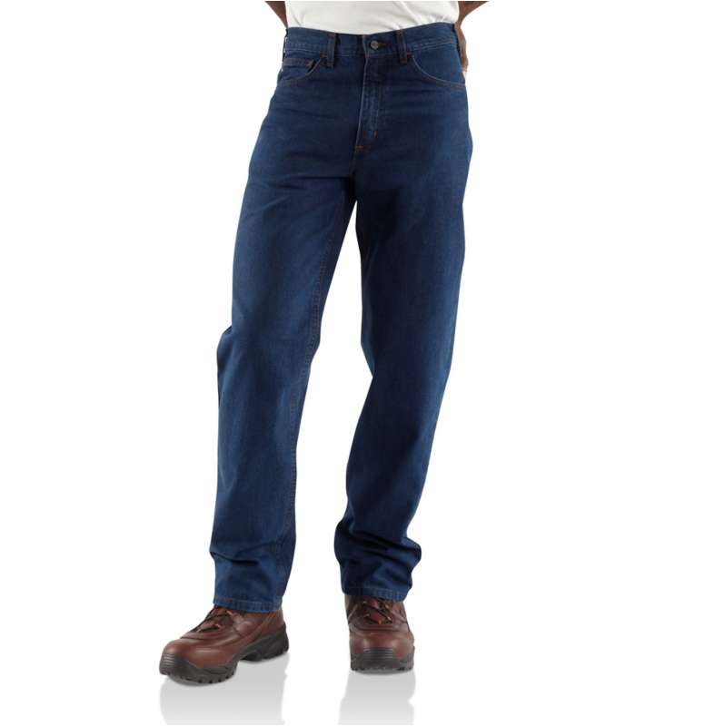 Carhartt  Denim Flame-Resistant Signature Denim Jean-Relaxed Fit