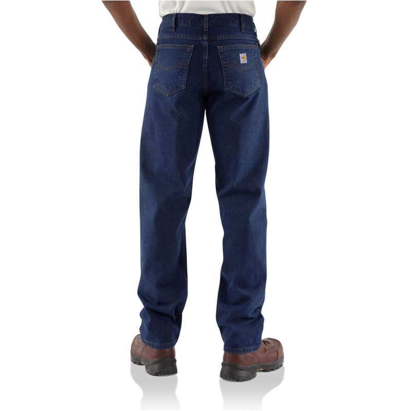 Carhartt  undefined Flame-Resistant Signature Denim Jean-Relaxed Fit