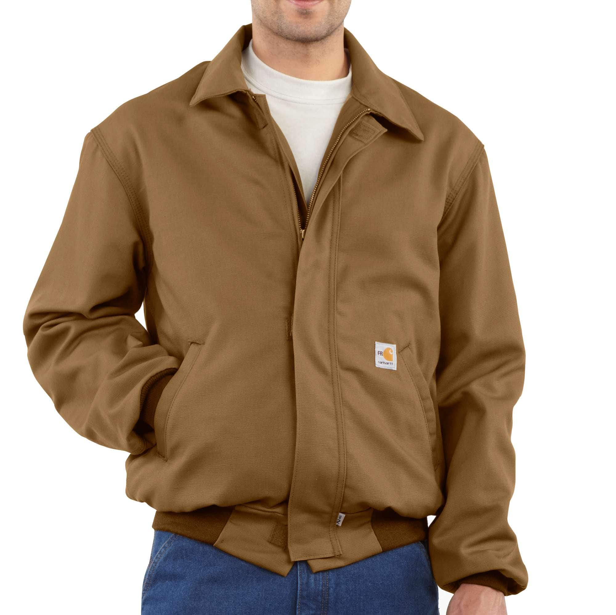 Men's Flame-Resistant All-Season Bomber Jacket FRJ020 | Carhartt