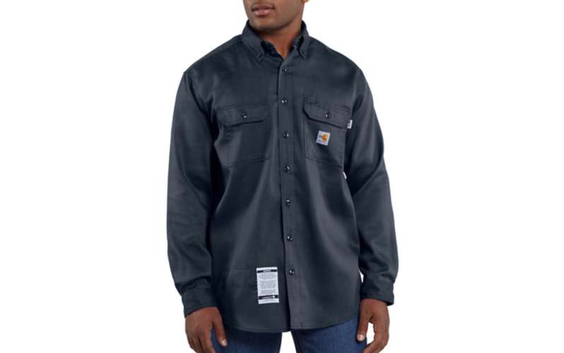 Carhartt FRS003-DNY-XL-REG Flame-Resistant Lightweight Long-Sleeve