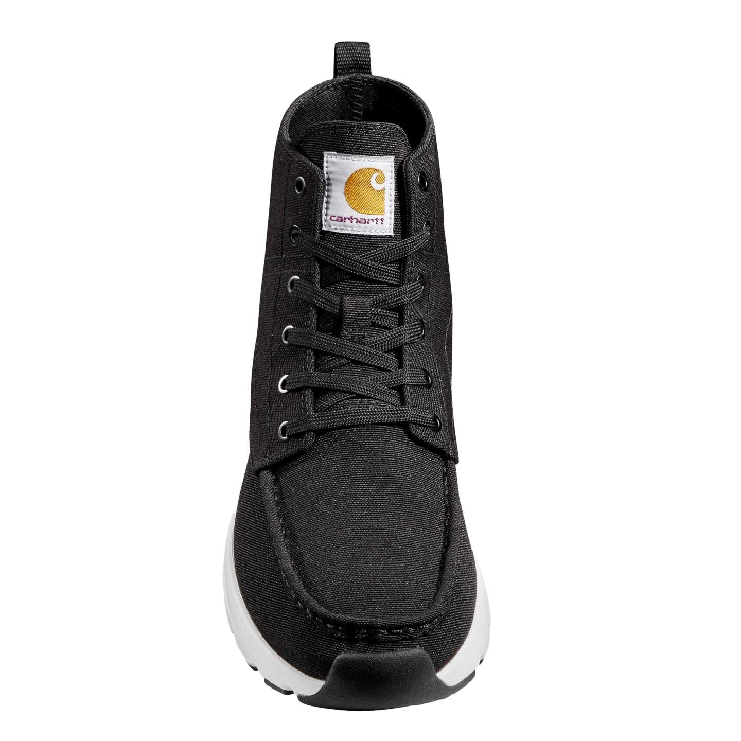 Мужские ботинки Carhartt Haslett Moc Toe Canvas Chukka, цвет: Чёрный — фото 4